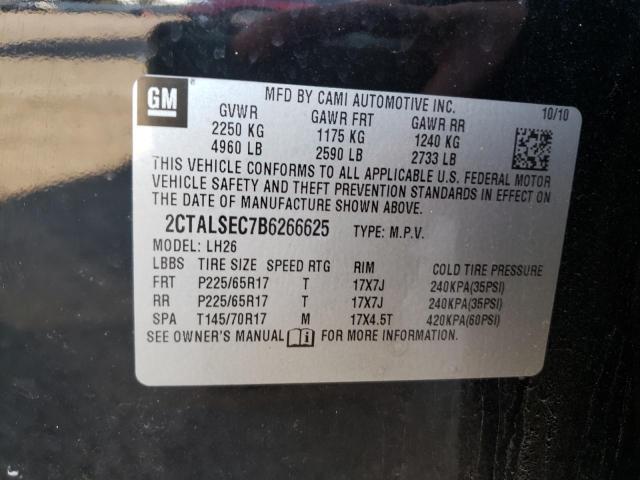 Photo 9 VIN: 2CTALSEC7B6266625 - GMC TERRAIN SL 