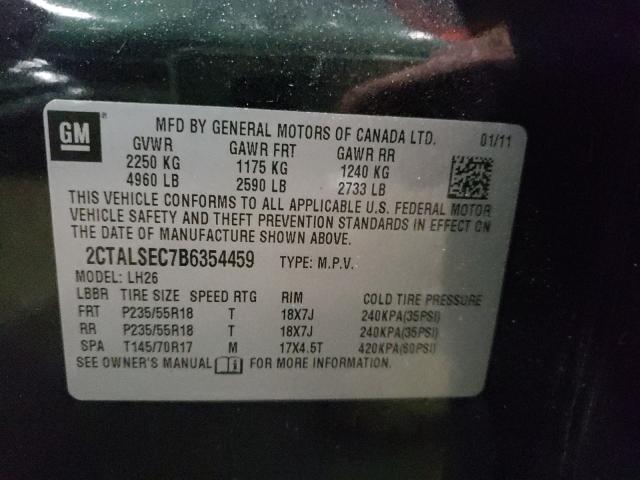 Photo 9 VIN: 2CTALSEC7B6354459 - GMC TERRAIN SL 