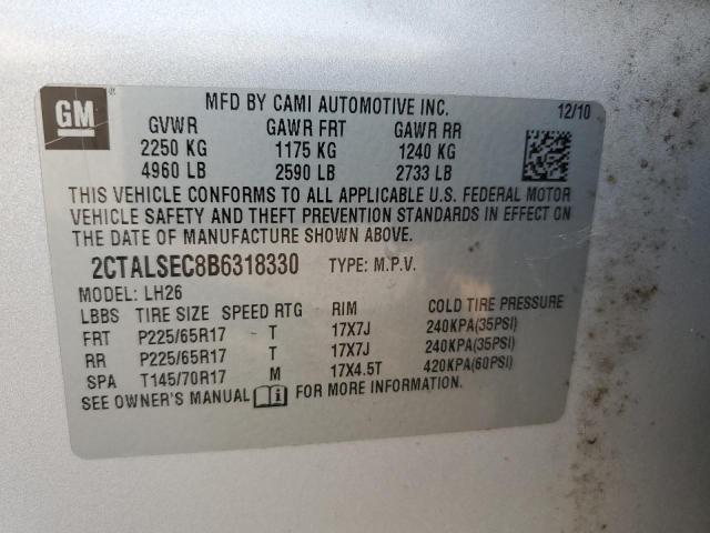 Photo 11 VIN: 2CTALSEC8B6318330 - GMC TERRAIN SL 