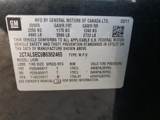 Photo 9 VIN: 2CTALSEC9B6362465 - GMC TERRAIN SL 