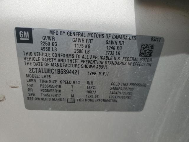 Photo 11 VIN: 2CTALUEC1B6394421 - GMC TERRAIN 