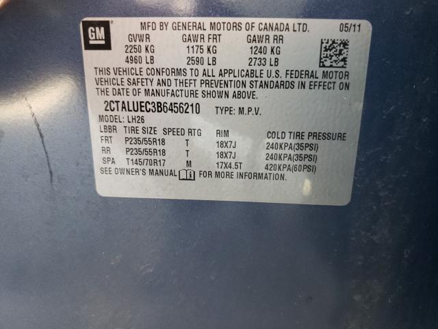 Photo 9 VIN: 2CTALUEC3B6456210 - GMC TERRAIN SL 