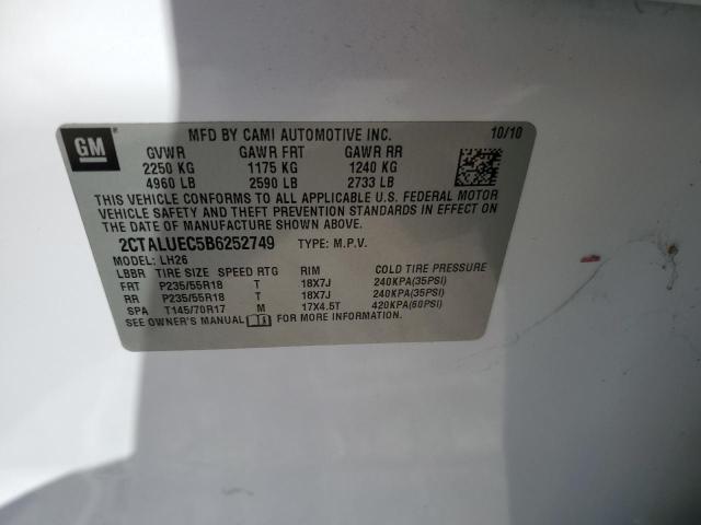 Photo 9 VIN: 2CTALUEC5B6252749 - GMC TERRAIN SL 