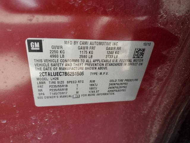 Photo 12 VIN: 2CTALUEC7B6251506 - GMC TERRAIN SL 