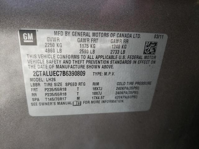 Photo 9 VIN: 2CTALUEC7B6390809 - GMC TERRAIN SL 