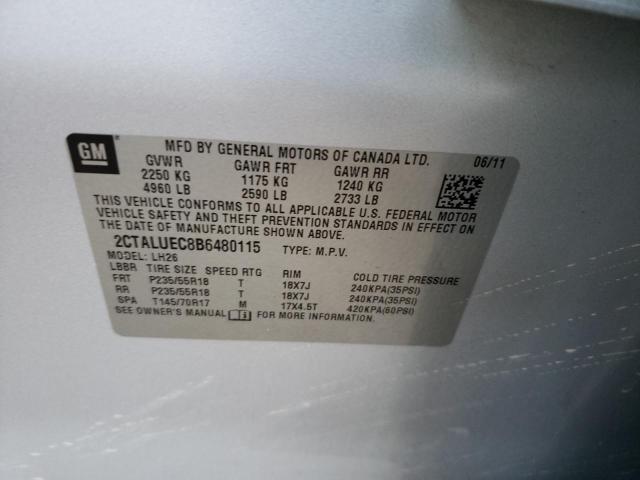 Photo 9 VIN: 2CTALUEC8B6480115 - GMC TERRAIN SL 