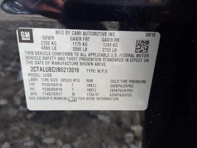 Photo 9 VIN: 2CTALUEC9B6213016 - GMC TERRAIN SL 