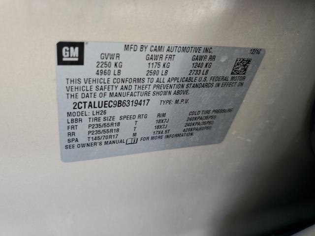 Photo 12 VIN: 2CTALUEC9B6319417 - GMC TERRAIN 