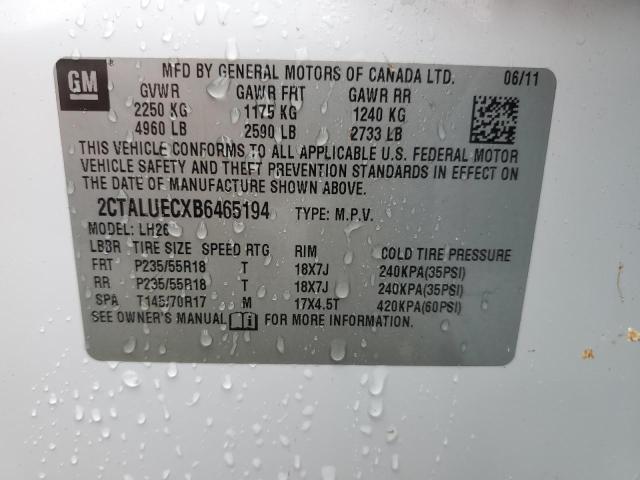 Photo 12 VIN: 2CTALUECXB6465194 - GMC TERRAIN SL 