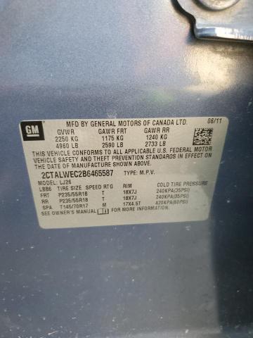 Photo 11 VIN: 2CTALWEC2B6465587 - GMC TERRAIN SL 