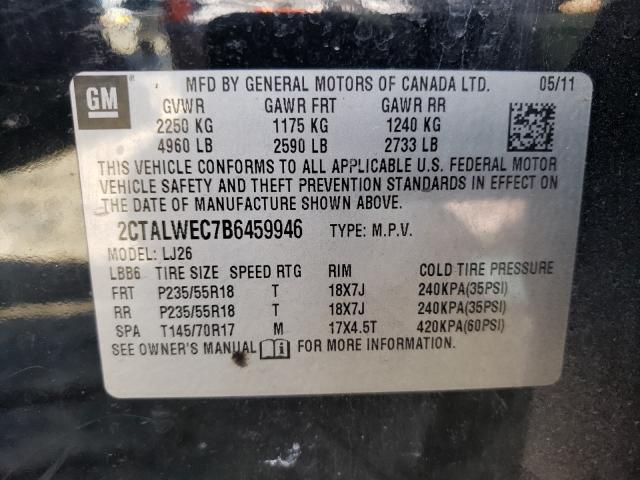 Photo 9 VIN: 2CTALWEC7B6459946 - GMC TERRAIN SL 