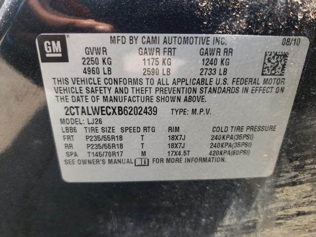 Photo 9 VIN: 2CTALWECXB6202439 - GMC TERRAIN SL 