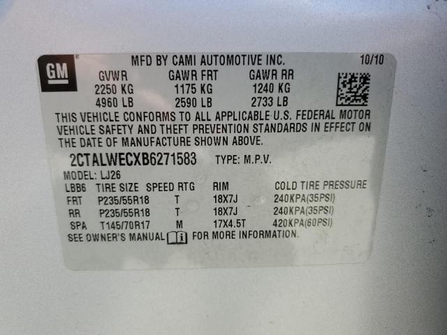 Photo 12 VIN: 2CTALWECXB6271583 - GMC TERRAIN 