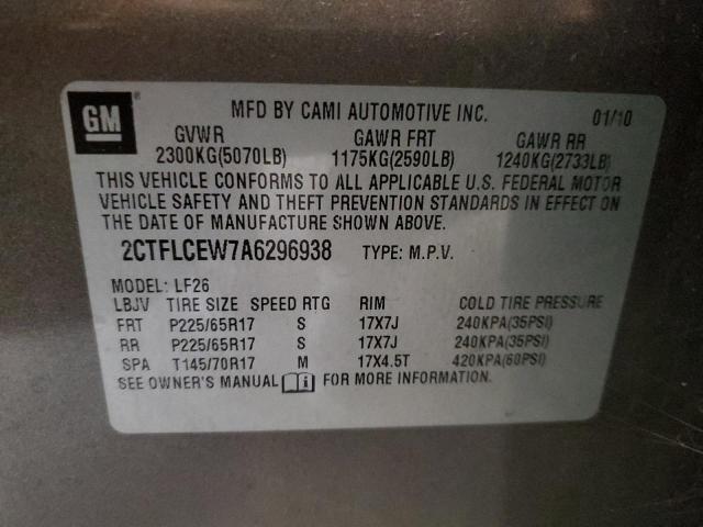 Photo 11 VIN: 2CTFLCEW7A6296938 - GMC TERRAIN 