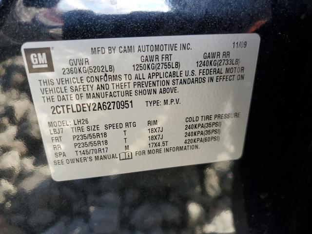 Photo 9 VIN: 2CTFLDEY2A6270951 - GMC TERRAIN SL 