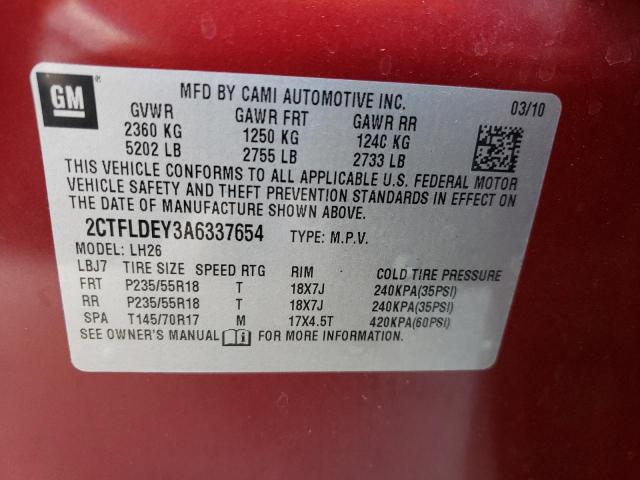 Photo 12 VIN: 2CTFLDEY3A6337654 - GMC TERRAIN 