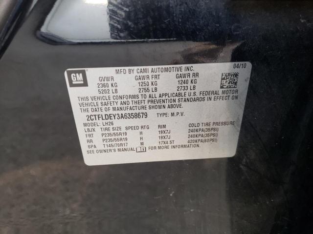 Photo 9 VIN: 2CTFLDEY3A6358679 - GMC TERRAIN SL 