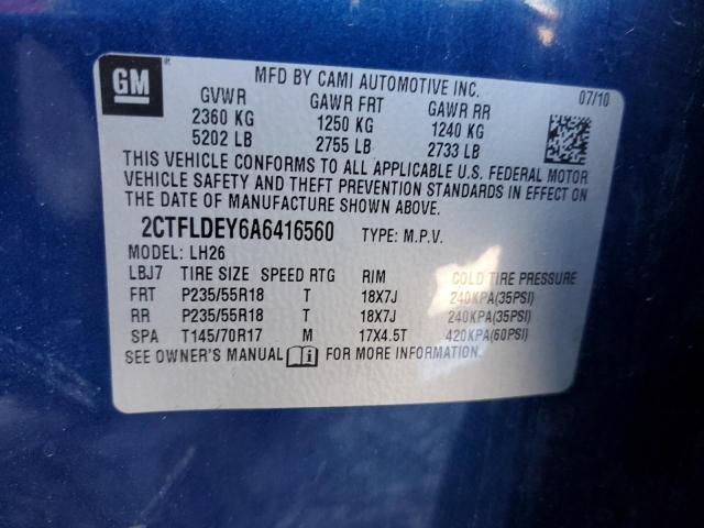 Photo 12 VIN: 2CTFLDEY6A6416560 - GMC TERRAIN SL 