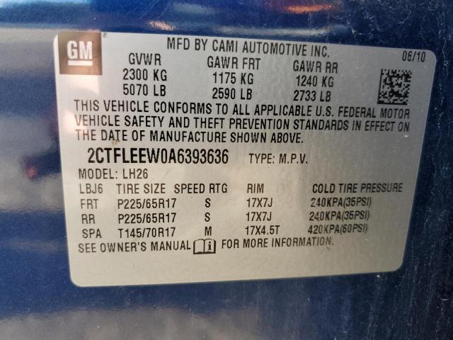 Photo 12 VIN: 2CTFLEEW0A6393636 - GMC TERRAIN SL 