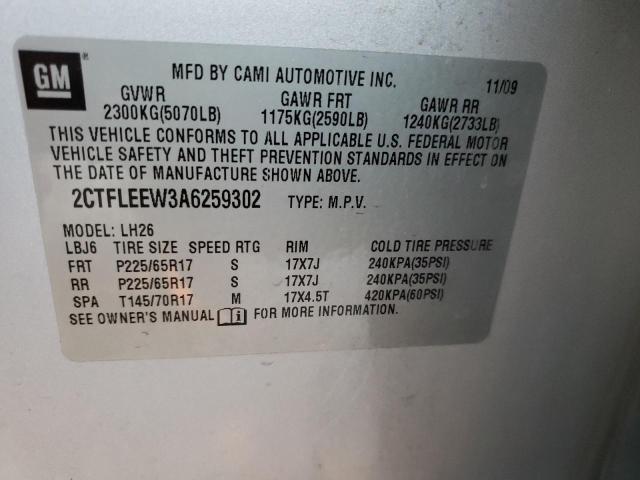 Photo 9 VIN: 2CTFLEEW3A6259302 - GMC TERRAIN SL 