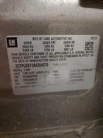 Photo 12 VIN: 2CTFLEEY3A6384270 - GMC TERRAIN SL 