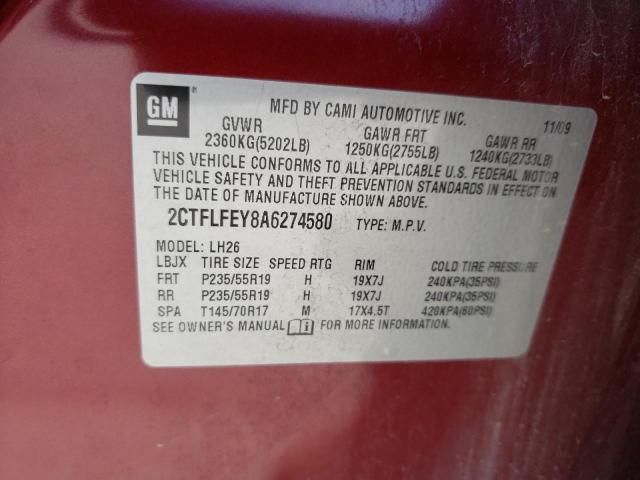 Photo 13 VIN: 2CTFLFEY8A6274580 - GMC TERRAIN 