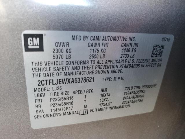 Photo 12 VIN: 2CTFLJEWXA6378621 - GMC TERRAIN SL 