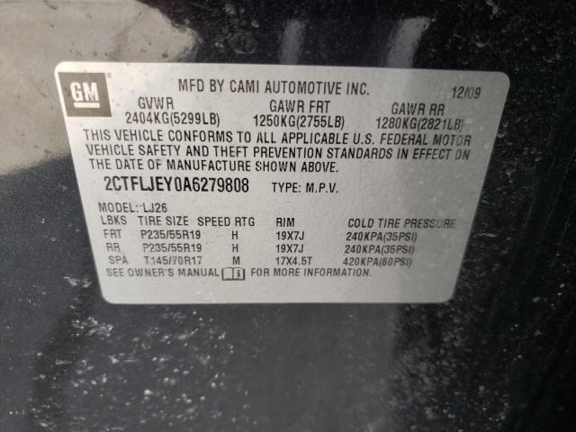 Photo 9 VIN: 2CTFLJEY0A6279808 - GMC TERRAIN SL 