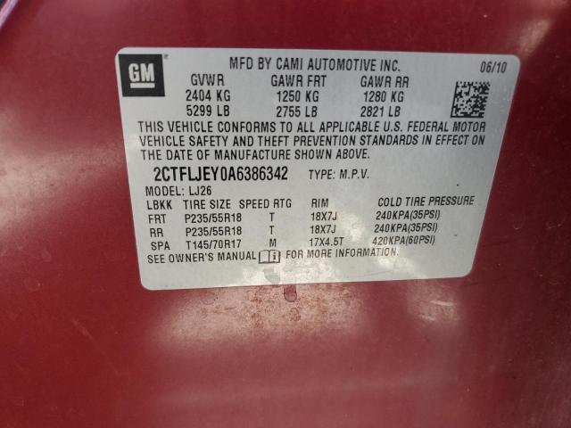 Photo 11 VIN: 2CTFLJEY0A6386342 - GMC TERRAIN SL 