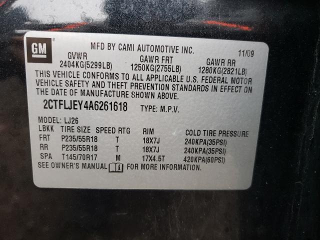 Photo 9 VIN: 2CTFLJEY4A6261618 - GMC TERRAIN SL 