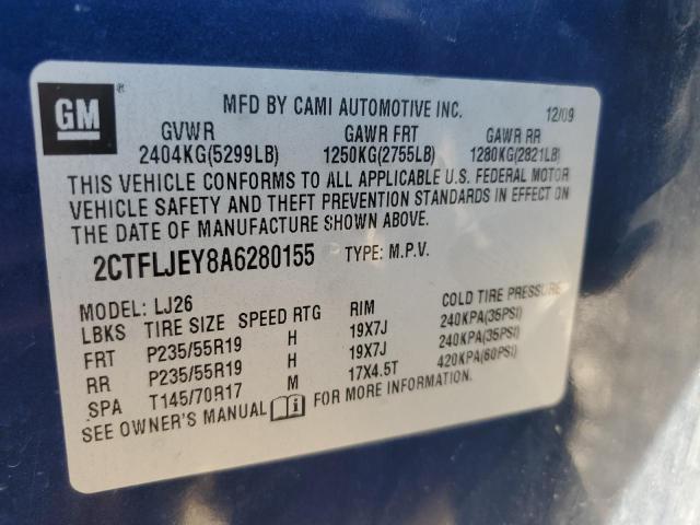 Photo 12 VIN: 2CTFLJEY8A6280155 - GMC TERRAIN SL 