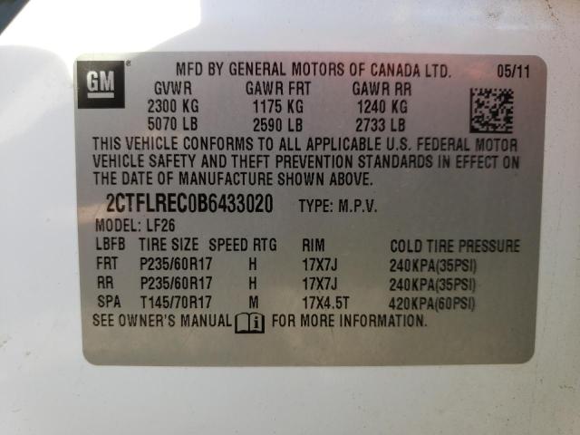 Photo 12 VIN: 2CTFLREC0B6433020 - GMC TERRAIN 