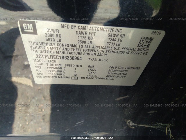 Photo 8 VIN: 2CTFLREC1B6238964 - GMC TERRAIN 