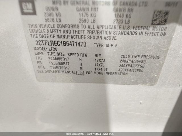 Photo 8 VIN: 2CTFLREC1B6471470 - GMC TERRAIN 