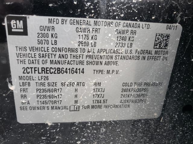 Photo 9 VIN: 2CTFLREC2B6416414 - GMC TERRAIN SL 