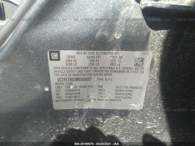 Photo 8 VIN: 2CTFLTE53B6300007 - GMC TERRAIN 