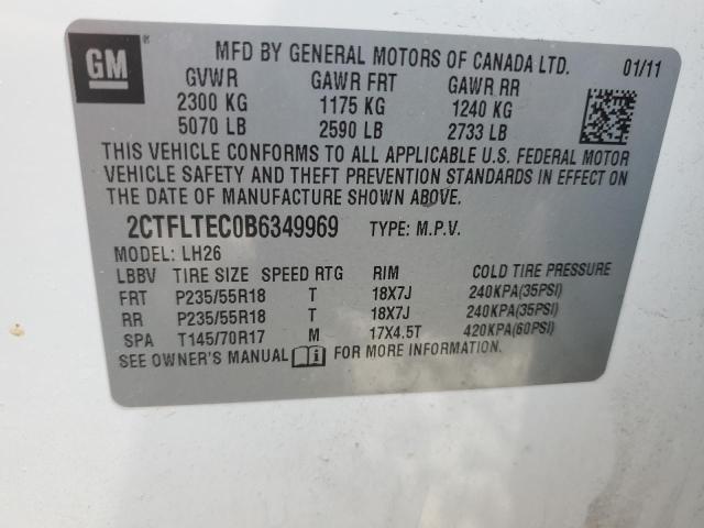 Photo 12 VIN: 2CTFLTEC0B6349969 - GMC TERRAIN 