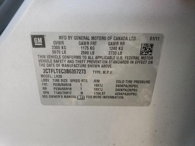 Photo 12 VIN: 2CTFLTEC3B6357273 - GMC TERRAIN SL 