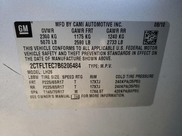 Photo 12 VIN: 2CTFLTEC7B6206484 - GMC TERRAIN SL 