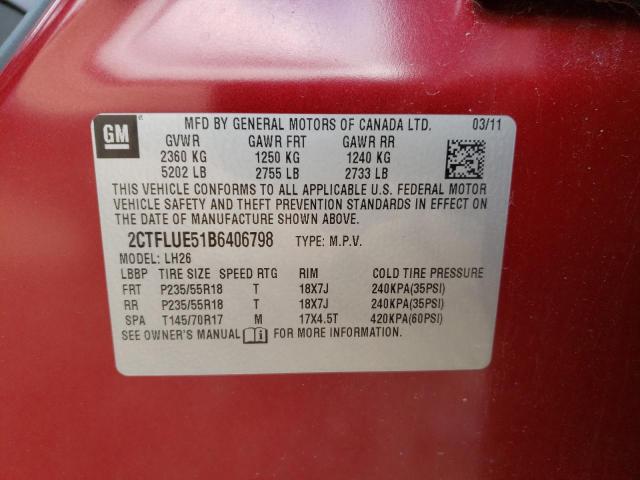 Photo 12 VIN: 2CTFLUE51B6406798 - GMC TERRAIN 