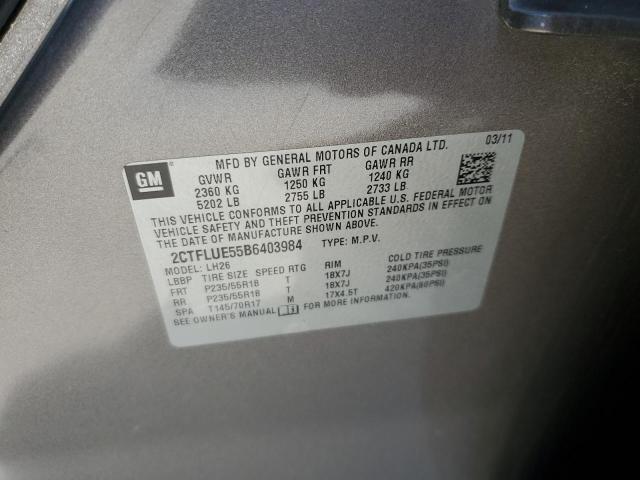 Photo 12 VIN: 2CTFLUE55B6403984 - GMC TERRAIN 