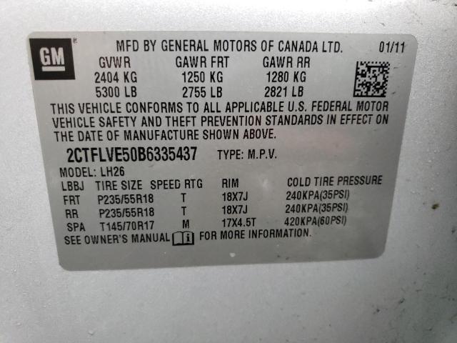 Photo 12 VIN: 2CTFLVE50B6335437 - GMC TERRAIN 