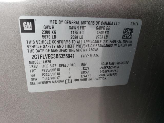 Photo 11 VIN: 2CTFLVEC3B6355941 - GMC TERRAIN 