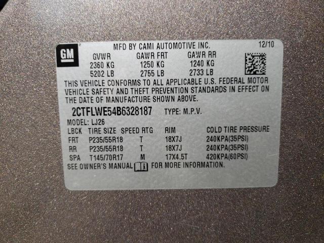 Photo 12 VIN: 2CTFLWE54B6328187 - GMC TERRAIN 