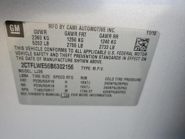 Photo 12 VIN: 2CTFLWE56B6302156 - GMC TERRAIN SL 