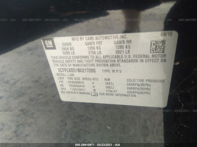 Photo 8 VIN: 2CTFLXE51B6217280 - GMC TERRAIN 