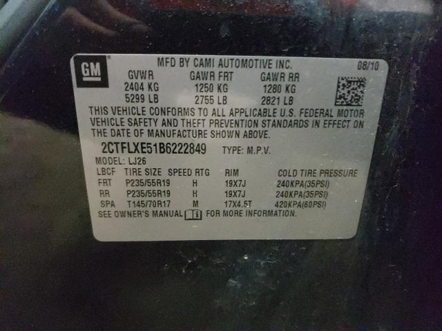 Photo 9 VIN: 2CTFLXE51B6222849 - GMC TERRAIN SL 