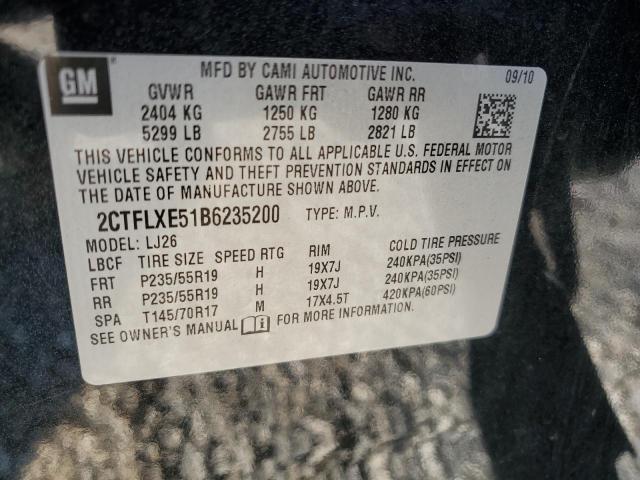 Photo 9 VIN: 2CTFLXE51B6235200 - GMC TERRAIN SL 