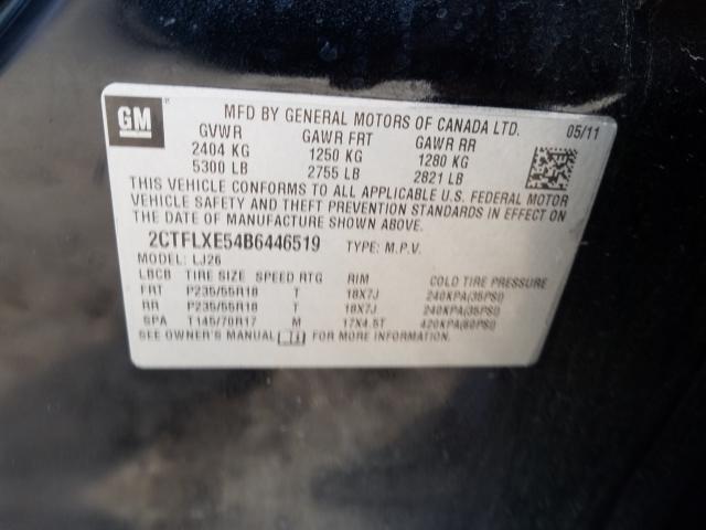 Photo 9 VIN: 2CTFLXE54B6446519 - GMC TERRAIN SL 