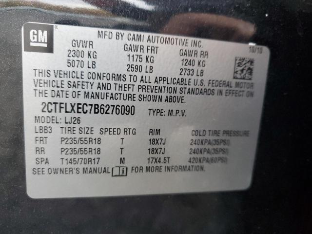 Photo 12 VIN: 2CTFLXEC7B6276090 - GMC TERRAIN SL 